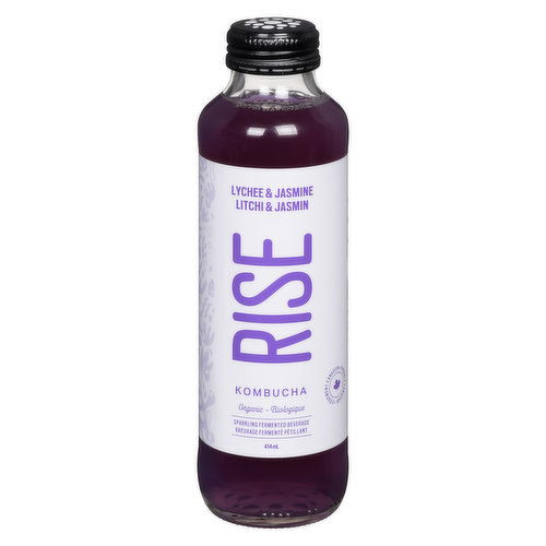 Rise - Kombucha - Organic Lychee & Jasmine