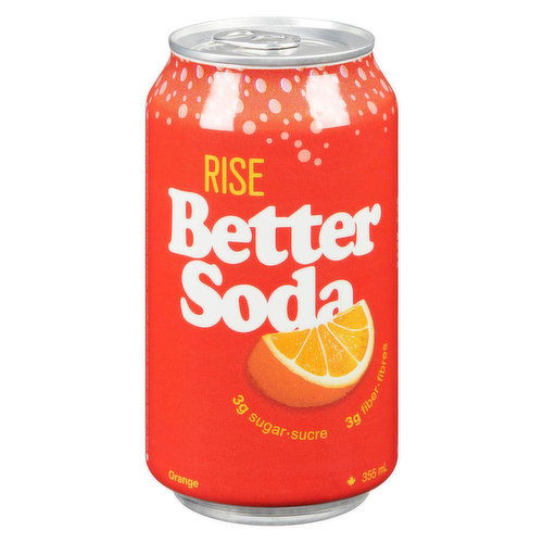 Rise Better Soda - Orange