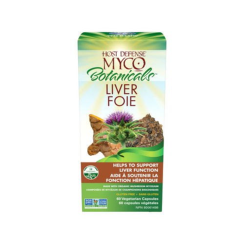 Host Defense - Mycobotanicals Liver