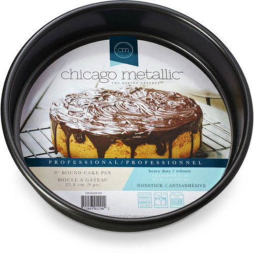 Chicago Metallic - CM PRO 9 Inch Round Cake Pan