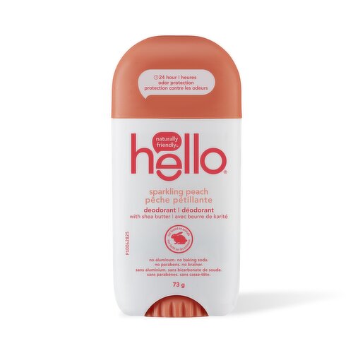 Hello - Sparkling Peach Deodorant