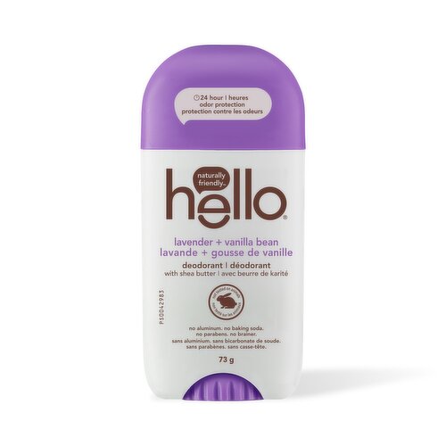 Hello - Lavender & Vanilla Bean Deodorant