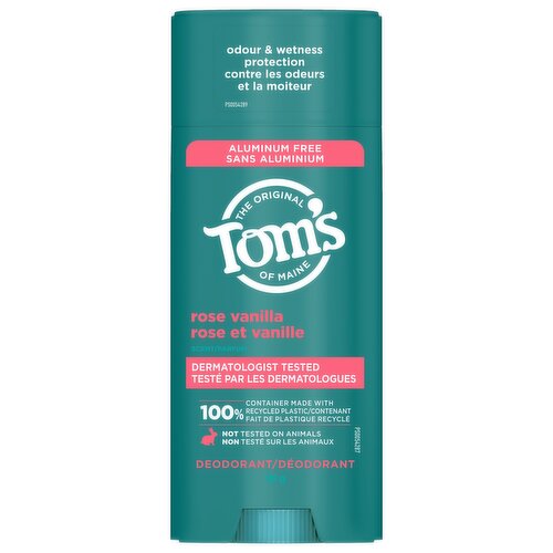 Toms Of Maine - Deodorant Rose Vanilla