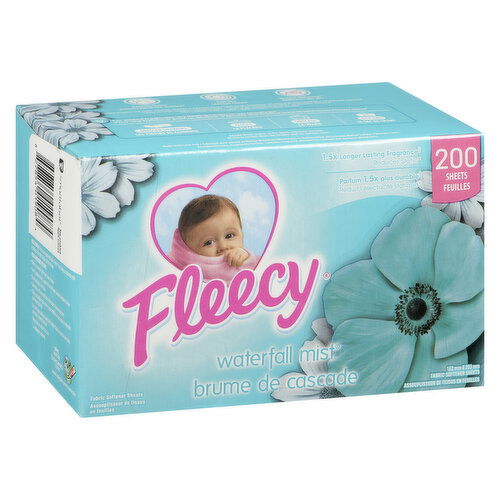 Fleecy - Dryer Sheets Waterfall Mist