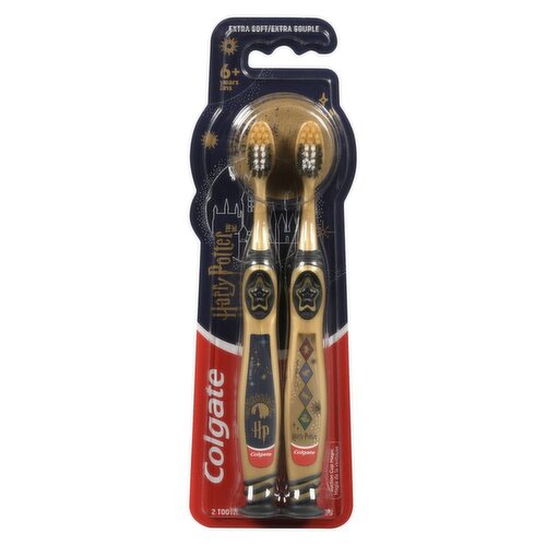 Colgate - Harry Potter Extra Soft Toothbrushes 6+ Years