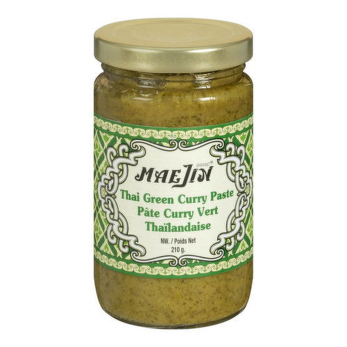 Mae Jin - Thai Green Curry Paste