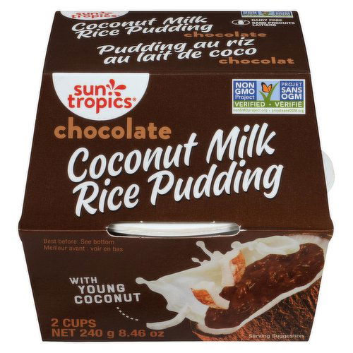 Sun tropics - Chocolate Coconut Rice Pudding Classic