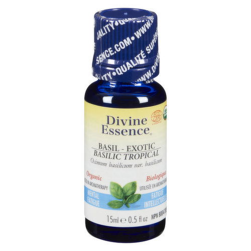 Divine Essence - Divine Ess Oil Org Exotic Basil