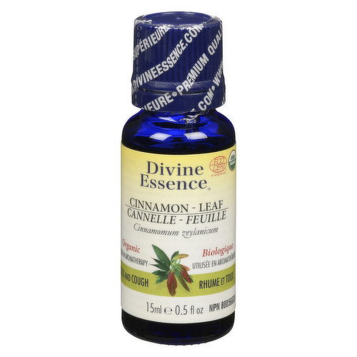 Divine Essence - Essential Oil Cinnamon Leaf