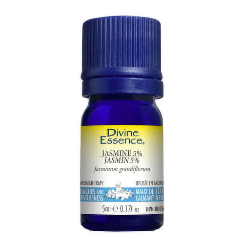 Divine Essence - Divine Ess Oil Org Jasmine 5%