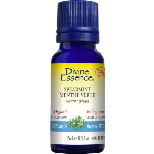 Divine Essence - Divine Ess Oil Org Spearmint