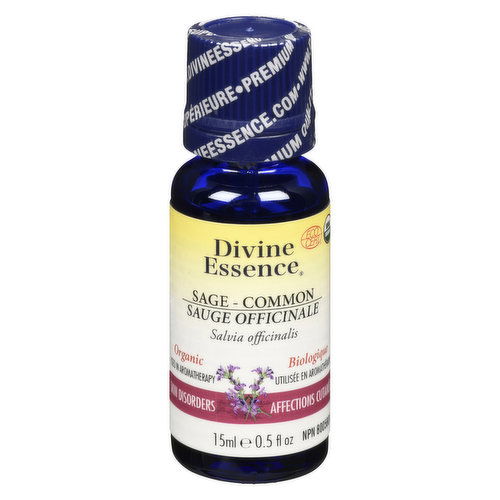 Divine Essence - Divine Ess Oil Org Common Sage