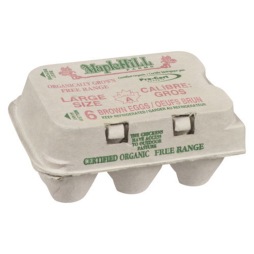 Maple Hill - Organic Free Range Large Egg Half Dozen