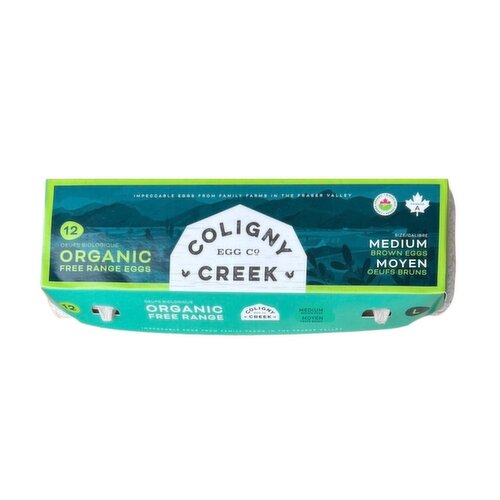 Coligny Creek - Organic Free Range Medium Eggs