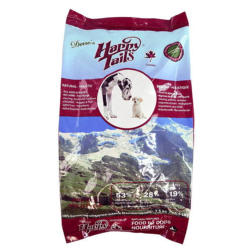 Happy Tails - Dog Food Dry Lamb