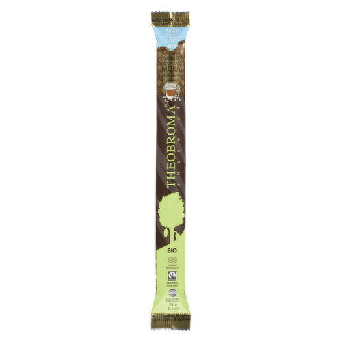 Theobroma - Milk Chocolate with Mocha and Quinoa Baton