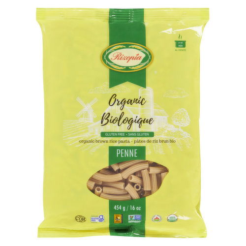 Rizopia - Brown Rice Penne Organic