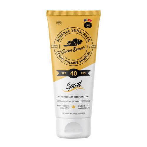 Green Beaver - GB SUNSCREEN KIDS SPF 40