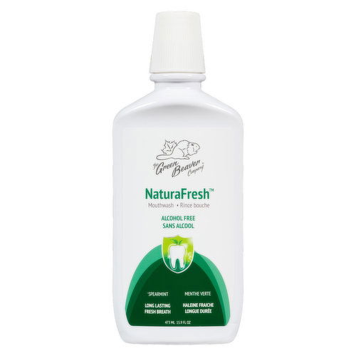 Green Beaver - Spearmint Mouthwash Alcohol and Fluoride Free