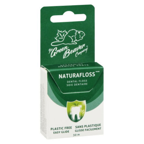 Green Beaver - Spearmint Easy Glide NaturaFloss