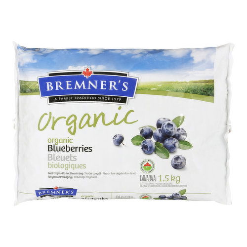 Bremner's - Organic Blueberries