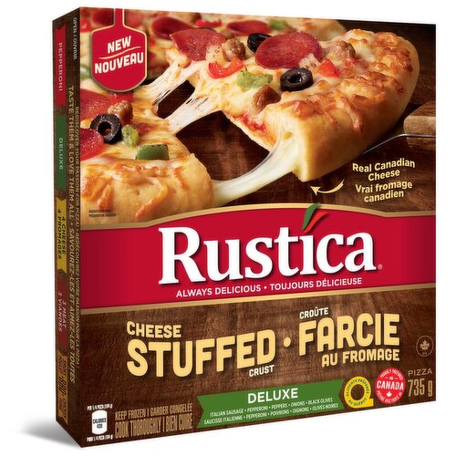Rustica - Stuffed Crust Deluxe Pizza