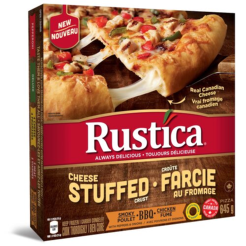 Rustica - Stuffed Crust Smoky BBQ Chicken Pizza
