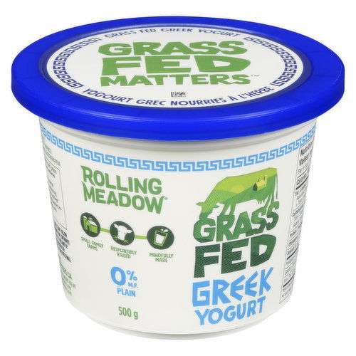 Rolling Meadows - RMdws Grass Fed Yogurt 0% Plain