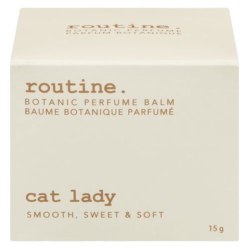 routine. - ROUTINE PERFUME CAT LADY