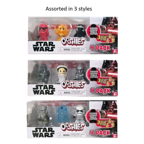 Star Wars - Ooshies 4 Pack Asst