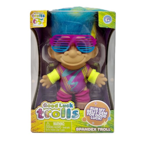 Trolls - GoodLuck 5In Spandex Doll