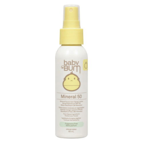 Sun Bum - Mineral 50 Sunscreen Spray Lotion