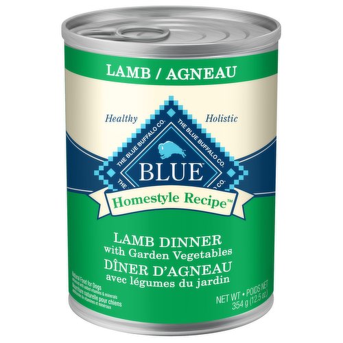 Blue Buffalo - Lamb Dinner with Garden Vegetables, Wet Dog Food