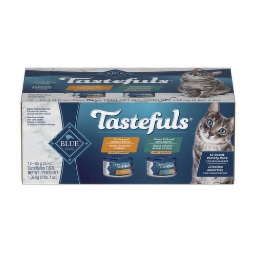 Tastefuls - Tasteful Cat Pate Turkey ChickenTuna