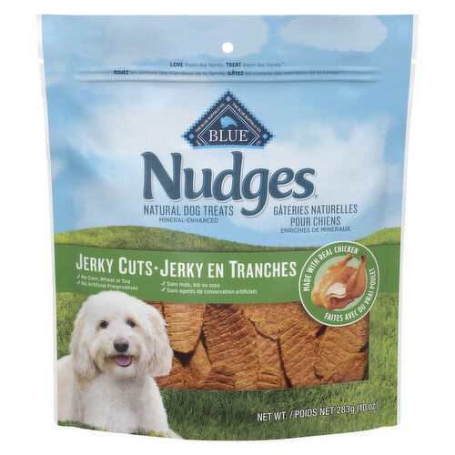 NUdges - Blue Nudges Jerky Dog Chicken