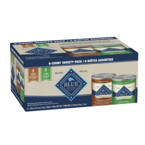 Blue Buffalo - Blue HR Turkey Lamb 6pk Variety