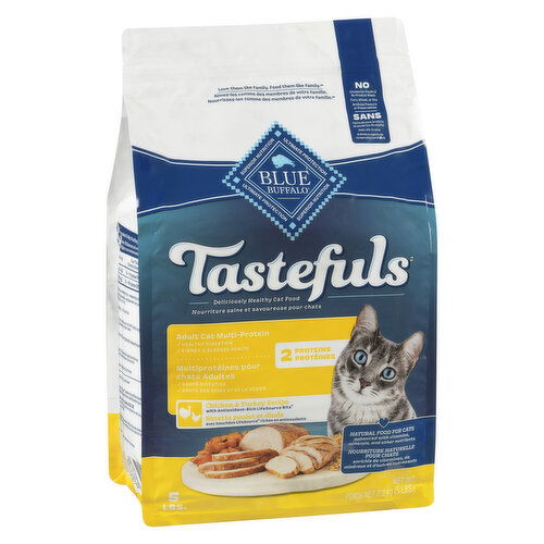 BlueBuffalo - Tastefuls Natural Food for Cats Chicken & Turkey Recipe .