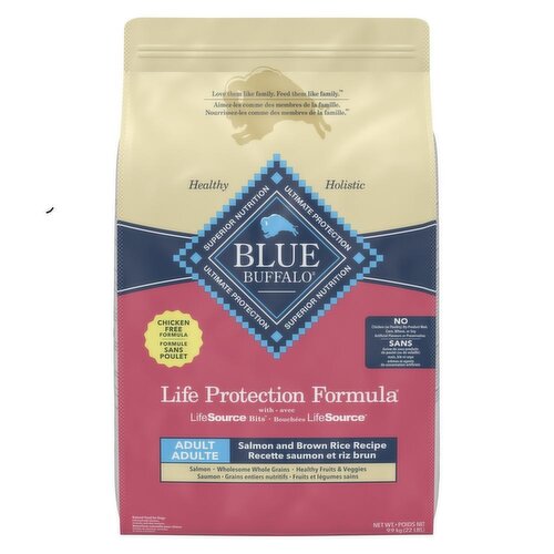 BLUE BUFFALO - Life Protection Formula - Salmon & Brown Rice Recipe