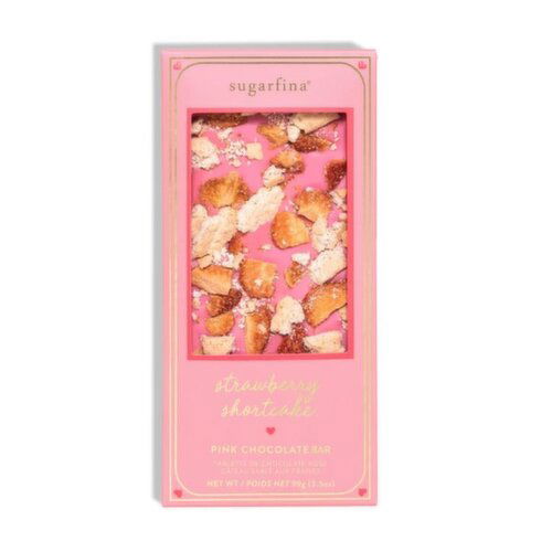 Sugarfina - Strawberry Shortcake Pink Chocolate Bar