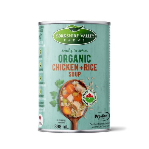 Yorkshire Valley - Organic Chicken & Rice Soup