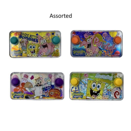 Sponge Bob - Handheld Water Loop Game, Assorted