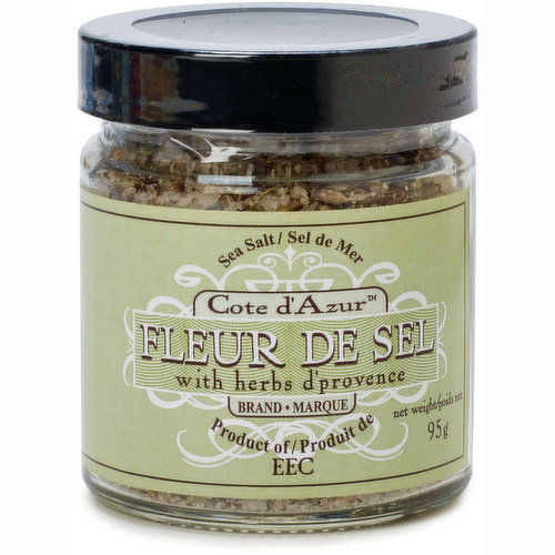 Cote D'Azur - This versatile herbed salt mixture combines the Qu