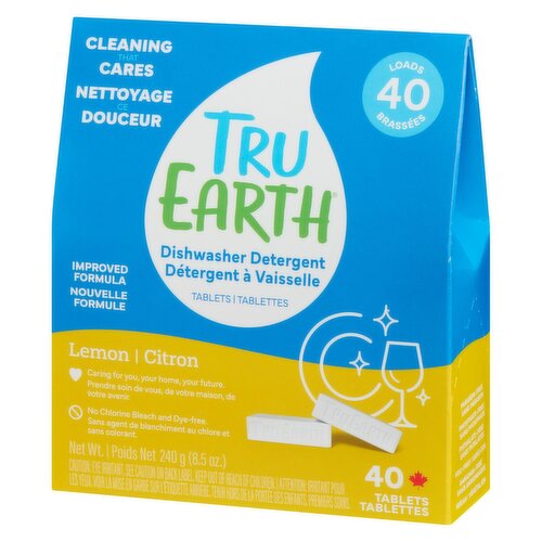 Tru Earth - Lemon Dishwasher Tabs