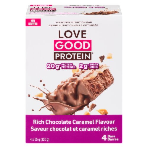 LOVE GOOD - Protein Bar Choc Caramel