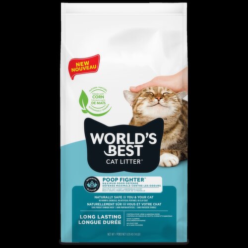 Worlds Best - Poop Fighter Cat Litter