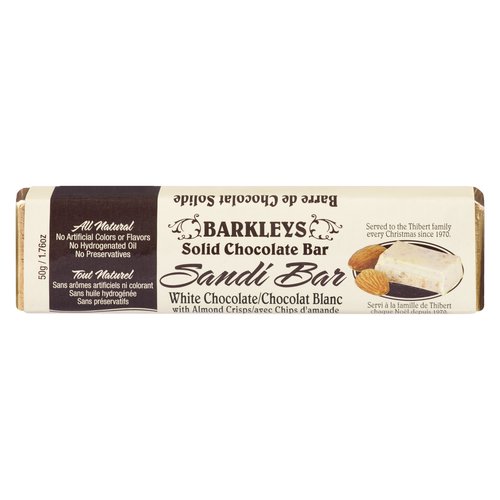 BARKLEYS - Sandi Bar White Chocolate