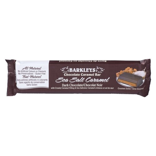 BARKLEYS - Chocolate Caramel Bar Sea Salt Caramel