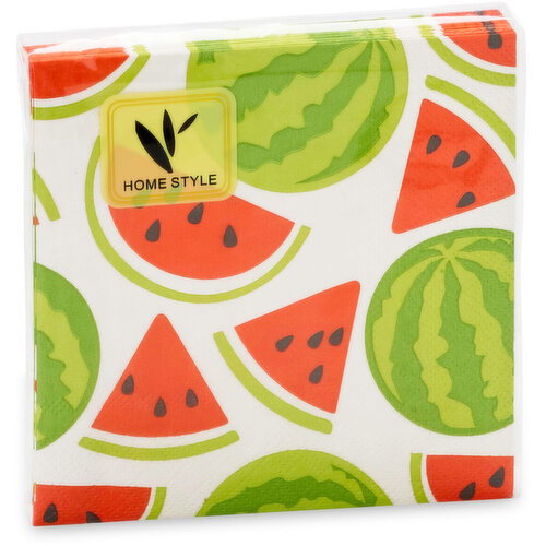 Homestyle - Cocktail Napkins, Watermelon