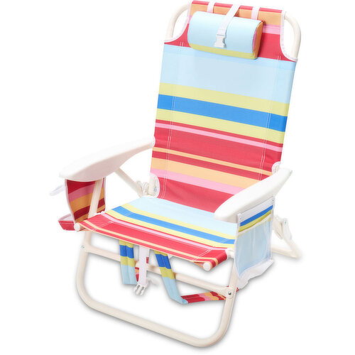 Adjustable - Stripe Beach Chair