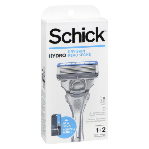 Schick - Hydro 5 Sense Hydrate Razor With Refills